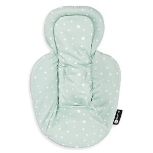 4moms Mamaroo Infant Insert - Mint Green with White Dots